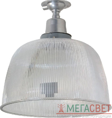 Прожектор Feron HL31 (12") купольный 60W E27 230V, серый 12059
