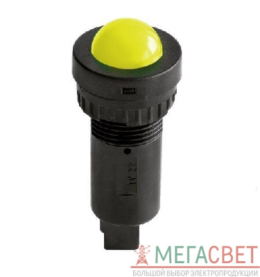 Индикатор сферический штекерное подкл. уст. размер 22/30 круг. бел./зел. 230В DKC ASF0F23WG230