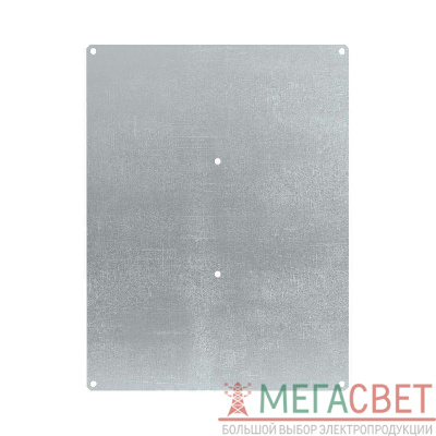 Панель монтажная для цельного навесного шкафа из фибергласа металл 500х400мм DKC CN5054MP
