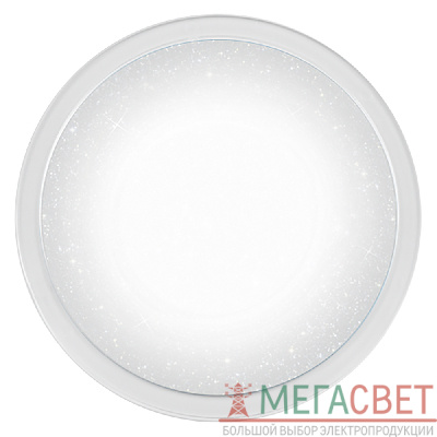 Светодиодный светильник накладной Feron AL5001 STARLIGHT тарелка 36W 4000K белый с кантом 29634