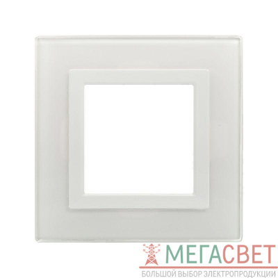 Рамка 2мод. Avanti натуральное стекло бел. DKC 4400822