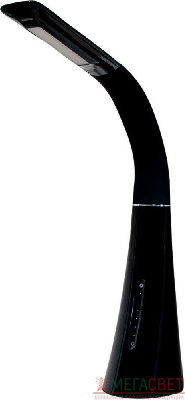 Настольный светодиодный светильник Feron DE1716 7W, черный 24204