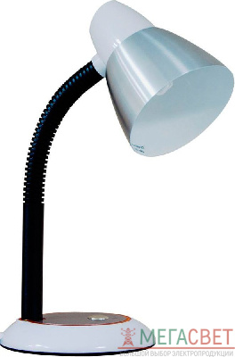 Настольная лампа Feron DE1400 E27, белый 24165