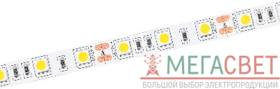 Лента светодиодная LED LSR-5050WW60-14.4-IP20-12В (уп.3м) IEK LSR2-1-060-20-3-03