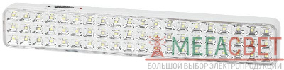 Светильник светодиодный DBA-106-0-20 60LED 6ч IP20 аварийный постоянный/непостоянный Эра Б0044399