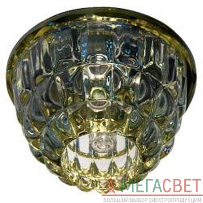 Светильник потолочный,JCD9 35W G9, желтый,хром,JD68 18958