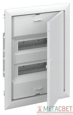 Шкаф внутреннего монтажа на 24М с самозажимными N/PE UK620P3RU ABB 2CPX077851R9999