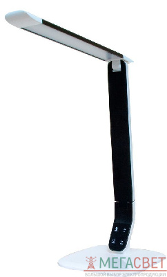Настольный светодиодный светильник Feron DE1718 8W, черный 24208