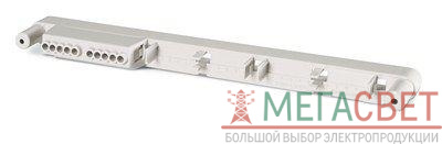 Фиксатор на 3 клеммных блока с установленным 1 клеммным блоком для корпусов типа M550 на 16 модулей или M400 на 16 модулей DKC DIS6540362