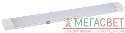 Светильник светодиодный SPO-531-0-40K-018 линейный 0.6м 18Вт 4000К IP20 опал ЭРА Б0045366