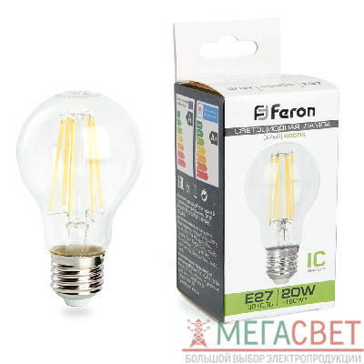 Лампа светодиодная Feron LB-620 Шар E27 20W 4000K 38246