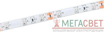 Лента светодиодная LED LSR-2835R60-4.8-IP65-12В (уп.5м) IEK LSR1-6-060-65-3-05