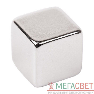 Магнит неодимовый куб 10х10х10мм сцепление 4.5кг (блист.2шт) Rexant 72-3210