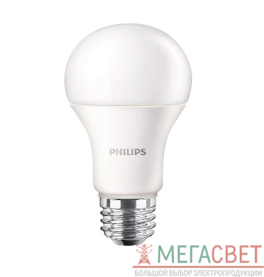 Лампа светодиодная LEDBulb 12Вт E27 6500К 230В A60 RCA EcoHome грушевидная Philips 929001955007