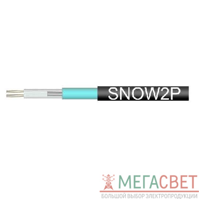 Секция нагревательного резистивного двухжил. кабеля 30Вт/м 2850Вт (площадки/кровли/трубы) (термопласт) Extherm SNOW/2p 2850/30