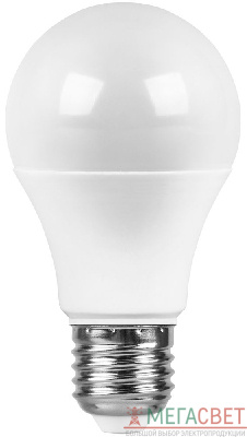 Лампа светодиодная SAFFIT SBA6007 Шар E27 7W 6400K 55003