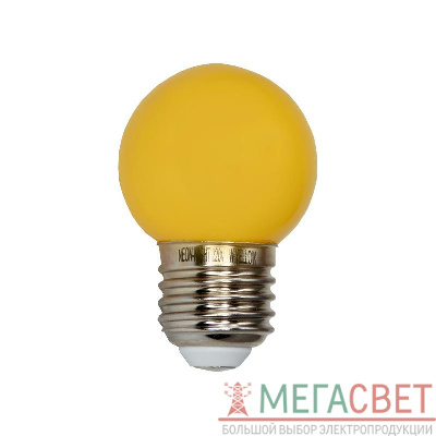 Лампа светодиодная d-45 3LED 1Вт шар E27 25лм 220В Neon-Night 405-111