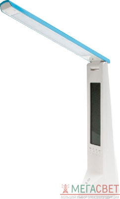 Настольный светодиодный светильник Feron DE1710 1.8W. голубой 24192