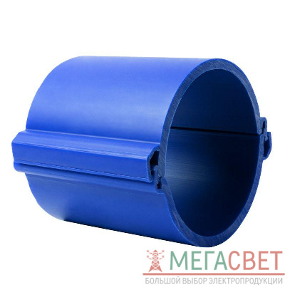 Труба гладкая ПНД разборная d160мм 750Н син. (дл.3м) PROxima EKF tr-hdpe-160-750-blue