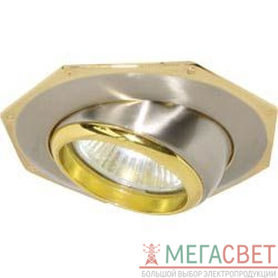 Светильник потолочный, MR11 G4.0 титан-золото, 305-MR11 17552