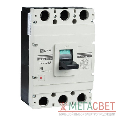 Выключатель автоматический 3п 630/500А 50кА ВА-99М PROxima EKF mccb99-630-500m