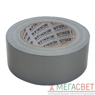 Армированная клейкая лента STEKKER INTP4-02148-40  0.21*48 мм, 40м, на тканевой основе 39143
