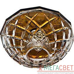 Светильник потолочный, JCD9 35W G9 с прозрачным стеклом, коричневый, JD179 18840