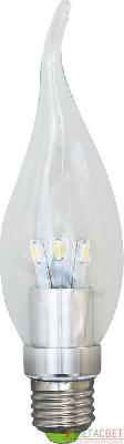 Лампа светодиодная Feron LB-71 Свеча на ветру E27 3.5W 2700К 25278