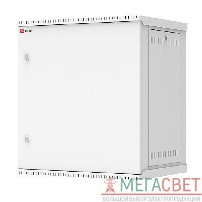 Шкаф телекоммуникационный 6U 19дюйм разборный задняя стенка дверь металл EKF ITB6M450D-R