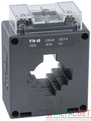 Трансформатор тока ТТИ-40 400/5А кл. точн. 0.5 10В.А ИЭК ITT30-2-10-0400