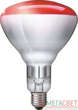 Лампа накаливания инфракрасная IR150RH BR125 230-250В E27 1CT/10 PHILIPS 923211843801