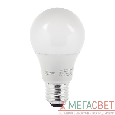 Лампа светодиодная A60-10W-840-E27 R (диод груша 10Вт нейтр. E27) Эра Б0049635