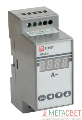 Амперметр цифровой AD-G31 1ф на DIN EKF ad-g31
