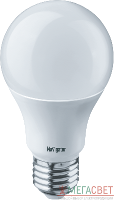 Лампа светодиодная 94 386 NLL-A55-7-230-4K-E27 7Вт грушевидная 4000К бел. E27 560лм 170-260В Navigator 94386