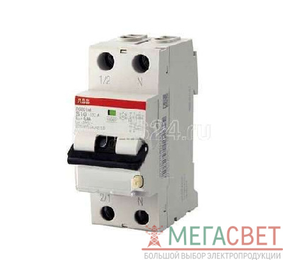Выключатель автоматический дифференциального тока DS201 L C25 AC30 25А 30мА ABB 2CSR245080R1254