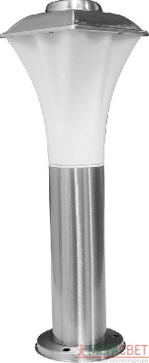 Светильник садово-парковый Feron DH0524, Техно столб, 18W E27 230V, серебро 06192