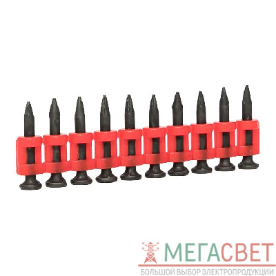 Гвозди для монтажного пистолета по бетону металлу кирпичу (тип CN) d2.7мм дл.17мм (уп.1000шт) Expert EKF cpn-2717bg