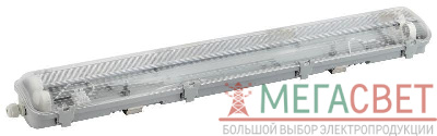 Светильник SPP-101-0-002-120 IP65 под 2 светодиод. лампы T8 G13 LED 2х1200мм (8/144) Эра Б0043658