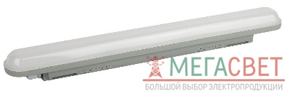 Светильник светодиодный SPP-201-0-40K-018 18Вт 4000К IP65 1710лм 600мм линейный матов. Эра Б0047172