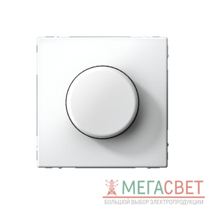 Светорегулятор поворотно-нажимной (диммер) ArtGallery LED RC 400Вт механизм бел. SE GAL000123