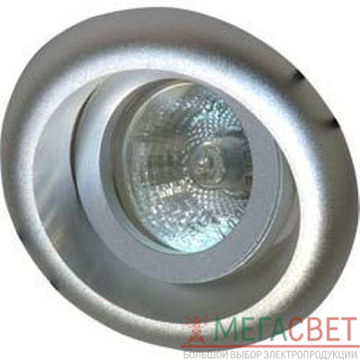 Светильник потолочный, MR16 G5.3 серебро, DL9101 15200
