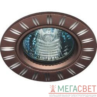 Светильник потолочный, MR16 50W коричневый, GS-M393BR 28219