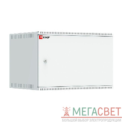 Шкаф телекоммуникационный Astra A ШТН 6U 600х450 настенный дверь металл PROxima EKF ITB6M450