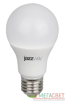 Лампа светодиодная PPG A60 Agro 15Вт грушевидная матовая E27 IP20 для растений frost JazzWay 5025547