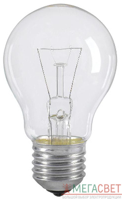 Лампа накаливания A55 95Вт E27 220-230В прозр. IEK LN-A55-95-E27-CL