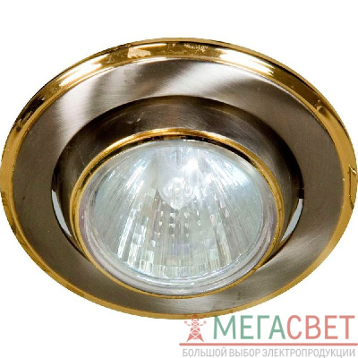 Светильник потолочный, MR16 G5.3 титан-золото, 301-MR16 17522
