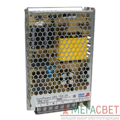Блок питания панельный OptiPower LRS 150-24 6.5A КЭАЗ 328883