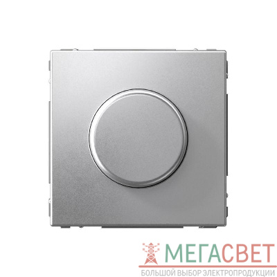 Светорегулятор поворотно-нажимной (диммер) ArtGallery LED RC 400Вт механизм алюм. SE GAL000323