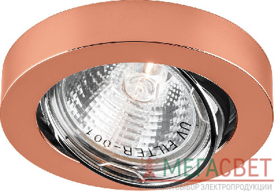 Светильник потолочный, MR16 50W G5.3 медь, DL162 17953