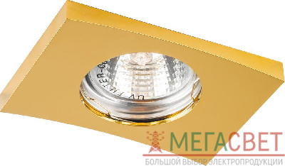 Светильник встраиваемый Feron DL5A потолочный MR16 G5.3 золото 28367
